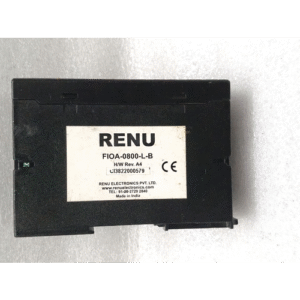 RENU FIOA 0800 L B ANALOG INPUT MODULE REV. A4 10