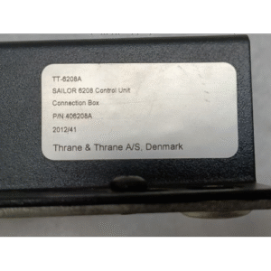 SAILOR 6208 Remote Control Unit Connection Box 406208A