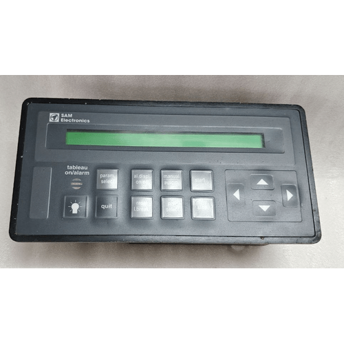 SAM STN ATLAS BAT 416 B FIRE ALARM CONTROL DISPLAY 271.135 586 W-7496 187 GERMANY (1)