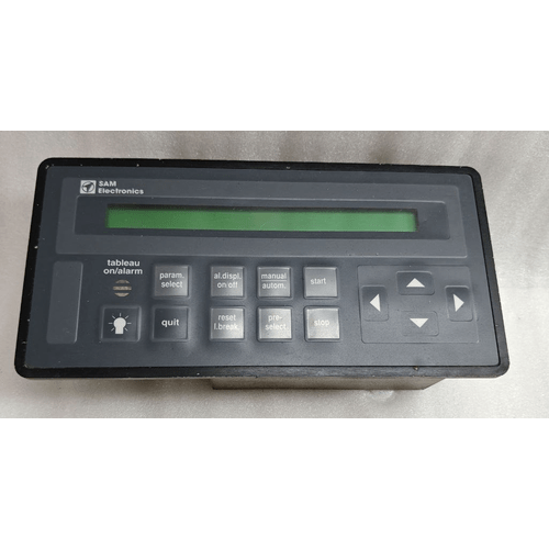 SAM STN ATLAS BAT 416 B FIRE ALARM CONTROL DISPLAY 271.135 586 W-7496 187 GERMANY (2)