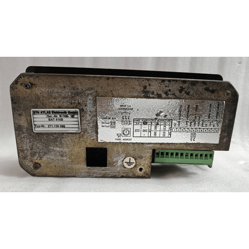 SAM STN ATLAS BAT 416 B FIRE ALARM CONTROL DISPLAY 271.135 586 W-7496 187 GERMANY (4)