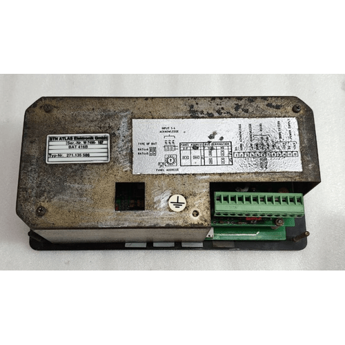 SAM STN ATLAS BAT 416 B FIRE ALARM CONTROL DISPLAY 271.135 586 W-7496 187 GERMANY (7)