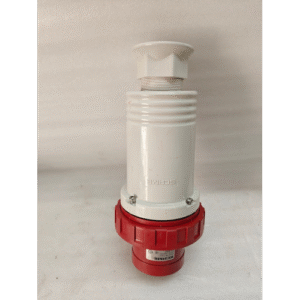 SCAME INDUSTRIAL SOCKET PLUG COD. 215.6337 63A 3P+N+E 6h 346-415V 60Hz 50Hz SCREW TERMINALS 12:25
