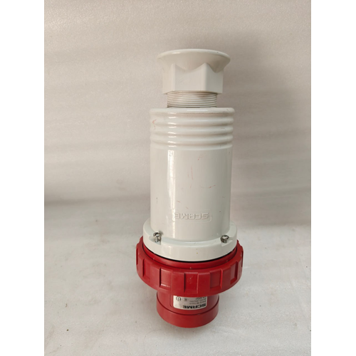 SCAME INDUSTRIAL SOCKET PLUG COD. 215.6337 63A 3P+N+E 6h 346-415V 60Hz 50Hz SCREW TERMINALS (4)