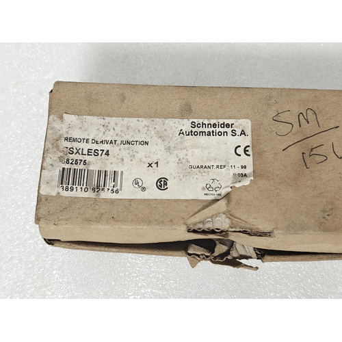 SCHNEIDER ELECTRIC TSX-LES74 TSXLES74 REMOTE DERIVAT JUNCTION NEW FRANCE (4)