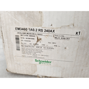 SCHNEIDER EM3460 1A0.2 RS 240AX Conzerv Smart Demand Controller Version 16