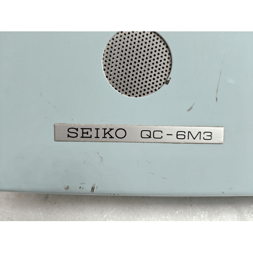 SEIKO CLOCK QC-6M3 QUARTZ CRYSTAL MASTER CLOCK GMT-CT 24VDC 1A JAPAN (3)