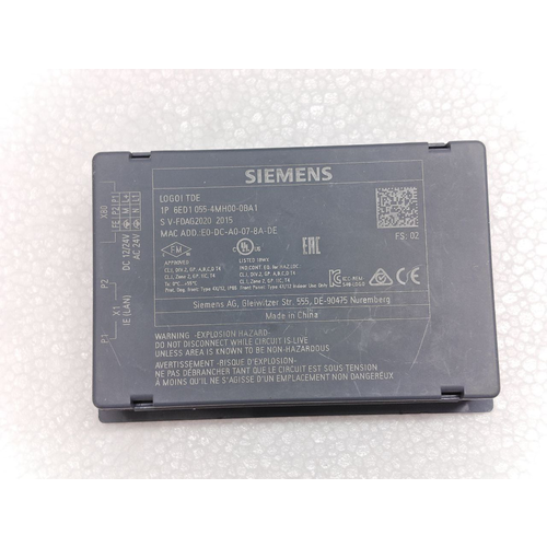 SIEMENS LOGO TDE 6ED1 055 4MH00 0BA1 MULTI COLOUR DISPLAY S V FDA2020 2015 (3)