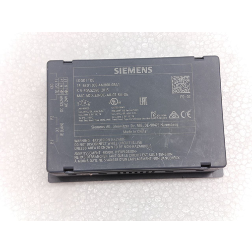 SIEMENS LOGO TDE 6ED1 055 4MH00 0BA1 MULTI COLOUR DISPLAY S V FDA2020 2015 (5)