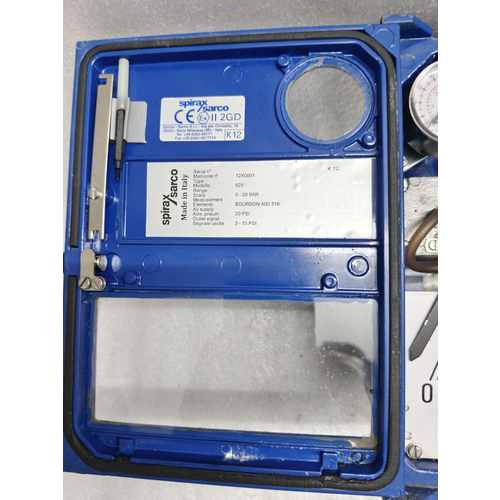 SPIRAX SARCO PN600 BAR RANGE 0 TO 20 12K0001 625 TRANSMITTER (18)