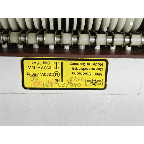 STEGMANN SMS 04620 131 93721 PROGRAM DRIVE SMS04620.131 220V-50HZ 15A (10)