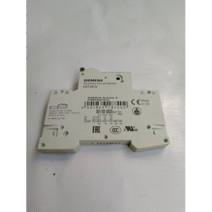 Siemens 5ST3010 6A Auxiliary Contact Block, 1NO+1NC - New Original