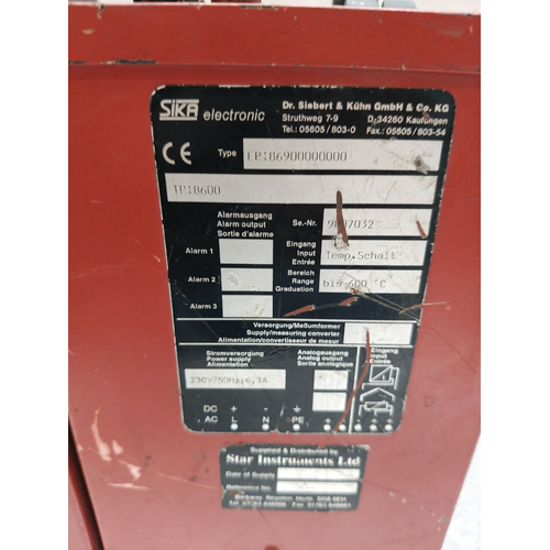 Sika electronic TP18600 dt temperature calibrator TPI18600 0 TO 600 C 9807032 (11)