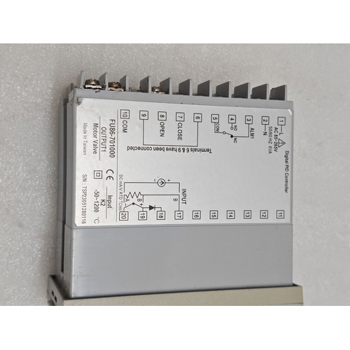 TAIE FU86-701000 MOTOR VALVE DIGITAL PID CONTROLLER 85-265V, 5060HZ, 6VA (1)