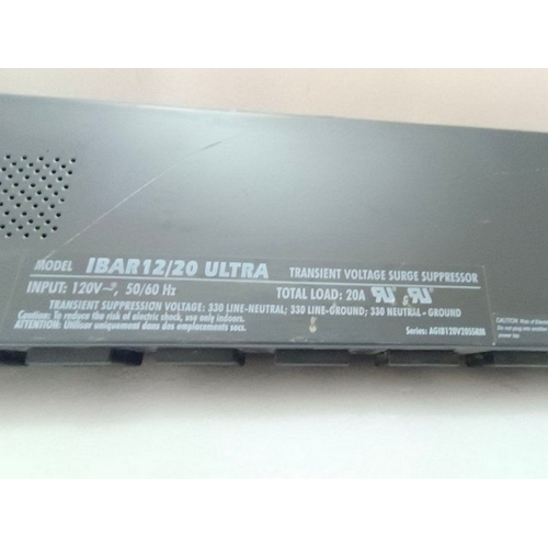 TRIPP-LITE IBAR 1220 ULTRA 120V 5060HZ LOAD20A TRANSIENT VOLTAGE SURGE SUPPR (3)