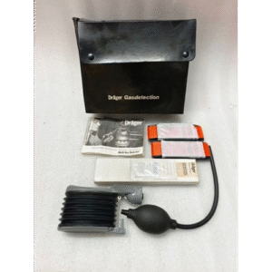 Vintage Drager Model 31 V-100 Gas Detector Pump Kit with CM3 Tubes - Tüv Certified