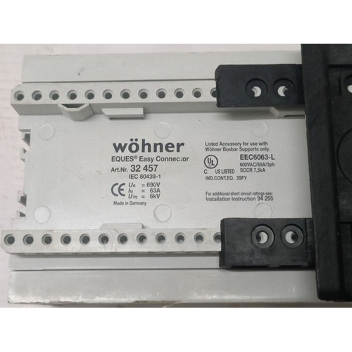 WOHNER EASY CONNECTOR 32 457 IEC 60439-1 (2)