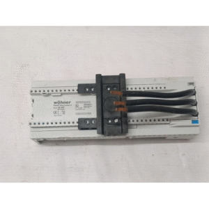 WOHNER EASY CONNECTOR 32 457 - 32mm DIN Rail Connector Bridge, 3-Phase (IEC 60439-1)