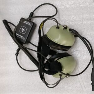 David Clark H6040 Behind the Head Headset w/ Model C6035 Radio Adapter