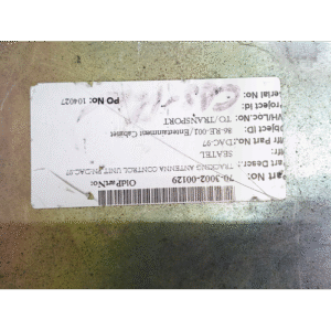seatel dac 97 tracking antenna control unit 104047 telenor part no 70 3002 00129 4