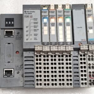 ALLEN-BRADLEY 1734-AENTR I/O DUAL PORT NETWORK WITH ADAPTOR MODULE 1734 REV A01 17:06