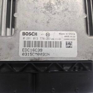 BOSCH ENGINE CONTROLLER 0315CM0031N 0 281 013 778 EDC 16C39 8825 0152 2