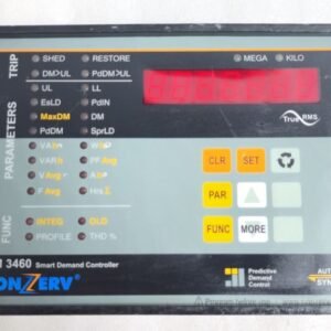 CONZERV EM 3460 SMART DEMAND CONTROLLER CONTROL OUTPUTS 12:16