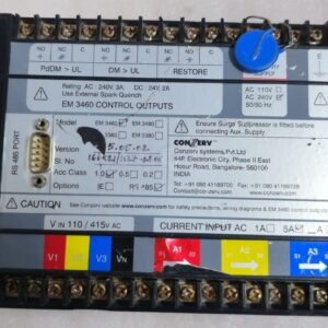 CONZERV EM 3460 SMART DEMAND CONTROLLER CONTROL OUTPUTS 12:16 6 CONZERV EM 3460 SMART DEMAND CONTROLLER CONTROL OUTPUTS 5