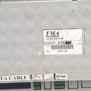 FMA ELEKTRONIK ST 2002 CONTROLLER SN 19041129 3 1