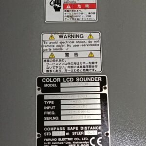 FURUNO lCD SOUNDER FCV 1200I WITH MONITOR MU 101C 3