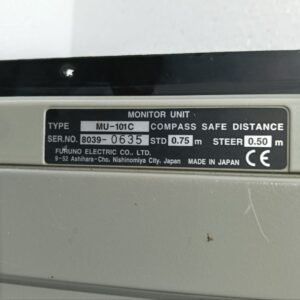 FURUNO lCD SOUNDER FCV 1200l WITH MONITOR MU 101C 2 7