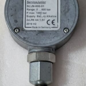 PARKER SERVICE JUNIOR SCJN 600 01 DIGITAL PRESSURE GAUGE SENSO CONTROL 1 4