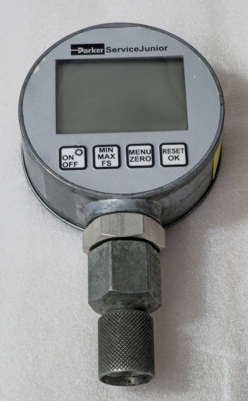 PARKER SERVICE JUNIOR SCJN-600-01 DIGITAL PRESSURE GAUGE SENSO CONTROL -2 (3) PARKER SERVICE JUNIOR SCJN 600 01 DIGITAL PRESSURE GAUGE SENSO CONTROL 2 3