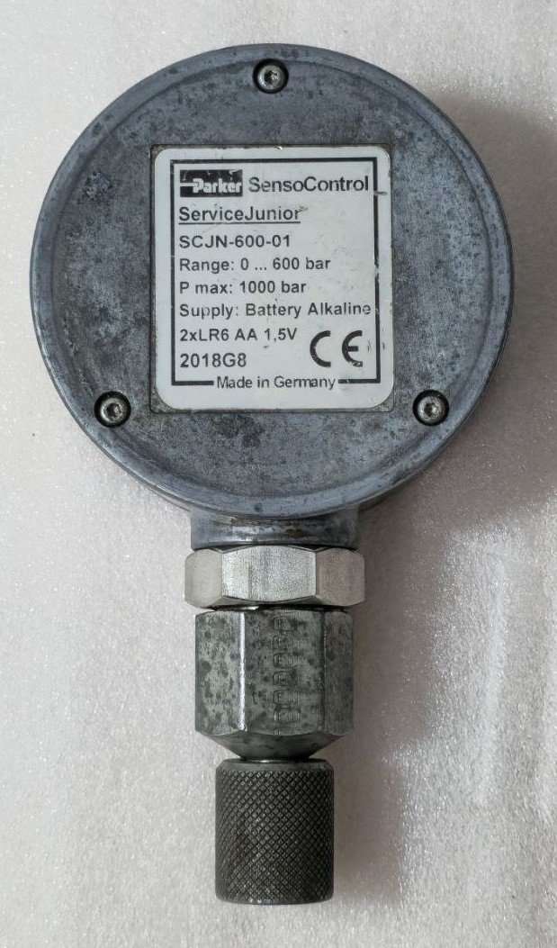 PARKER SERVICE JUNIOR SCJN-600-01 DIGITAL PRESSURE GAUGE SENSO CONTROL -2 (4) PARKER SERVICE JUNIOR SCJN 600 01 DIGITAL PRESSURE GAUGE SENSO CONTROL 2 4