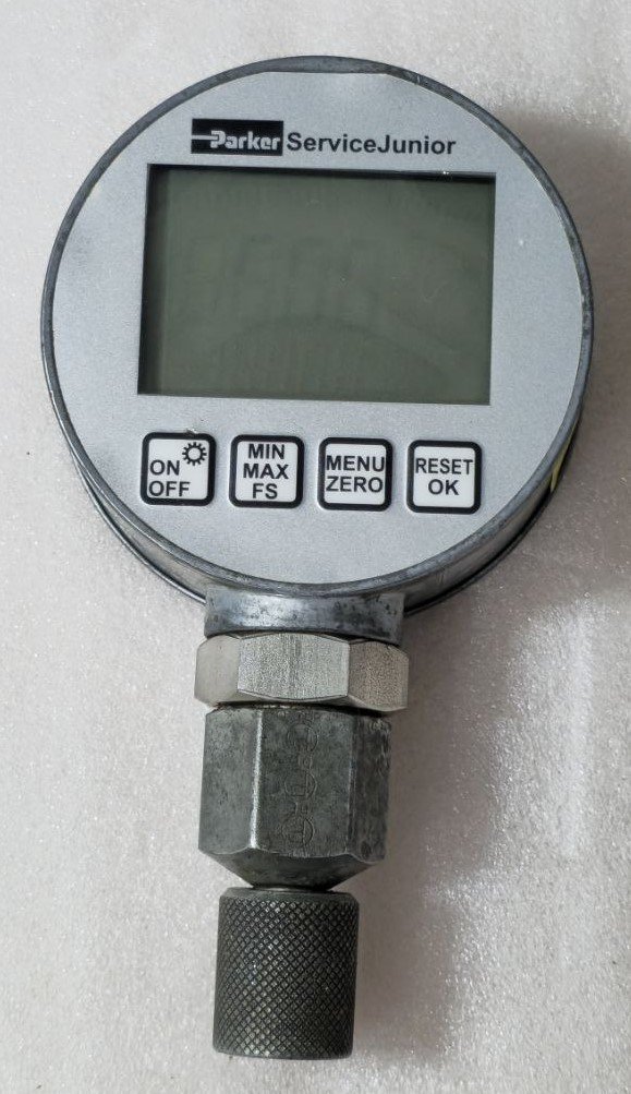 PARKER SERVICE JUNIOR SCJN-600-01 DIGITAL PRESSURE GAUGE SENSO CONTROL -2 (5) PARKER SERVICE JUNIOR SCJN 600 01 DIGITAL PRESSURE GAUGE SENSO CONTROL 2 5