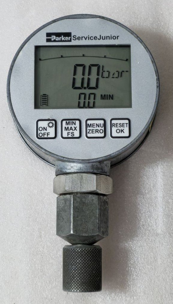 PARKER SERVICE JUNIOR SCJN-600-01 DIGITAL PRESSURE GAUGE SENSO CONTROL -2 (7) PARKER SERVICE JUNIOR SCJN 600 01 DIGITAL PRESSURE GAUGE SENSO CONTROL 2 7