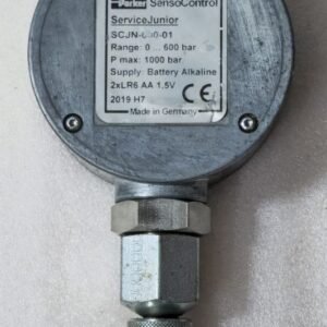 PARKER SERVICE JUNIOR SCJN 600 01 DIGITAL PRESSURE GAUGE SENSO CONTROL 3 3