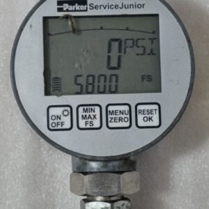 PARKER SERVICE JUNIOR SCJR 5800 02 DIGITAL PRESSURE GAUGE SENSO CONTROL 5 2