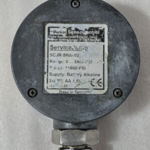 PARKER SERVICE JUNIOR SCJR 5800 02 DIGITAL PRESSURE GAUGE SENSO CONTROL 5 6