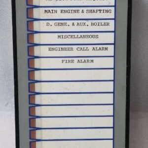 RACAL ALARM REPEATER UNIT MARINE 77251AA GROUP CONTROL UNIT 1 TSA 8 AND 1 TSF 8 17:55