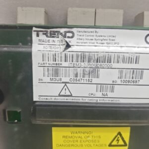 TREND IQ3 4002U7096 CONTROLLER IQ3XCITE96BAC100 240 OR XCITEIO8UI 2 27