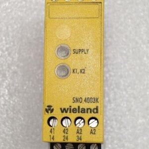 WIELAND SNO 4003K-A SAFETY RELAY R1.188.0900.1 17:26