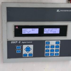 WOODWARD EGCP 2 ENGINE DIGITAL CONTROL PART NO 8406 120 REV H 10