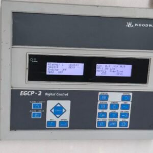 WOODWARD EGCP 2 ENGINE DIGITAL CONTROL PART NO 8406 120 REV H 11