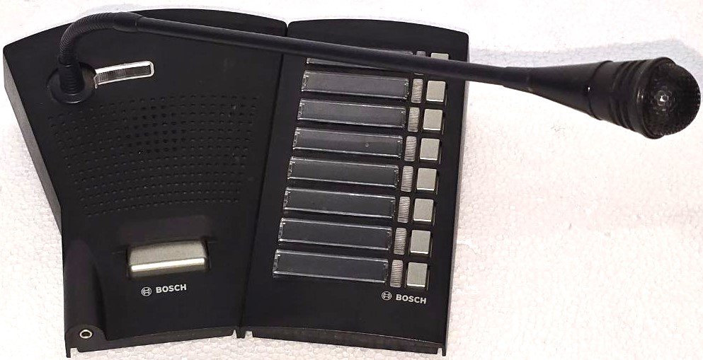 BOSCH LBB443000 CALL STATION WITH PRS-CSR PLUS MICROPHONE ISO 7240-162007 (7)