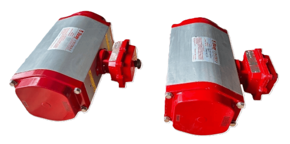 BRAY VALVE CONTROLS 93-2105-11300-532 DOUBLE ACTING ACTUATOR S.N 148891 (1)