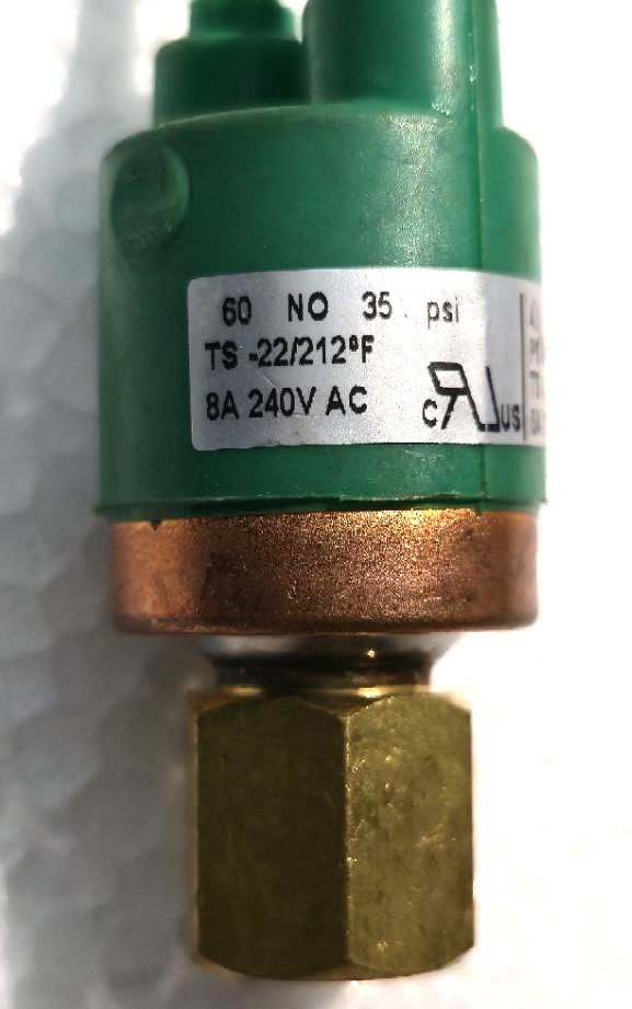 DANFOSS ACB-2UA203W CARTRIDGE PRESSURE SWITCH 061F6056 (6)