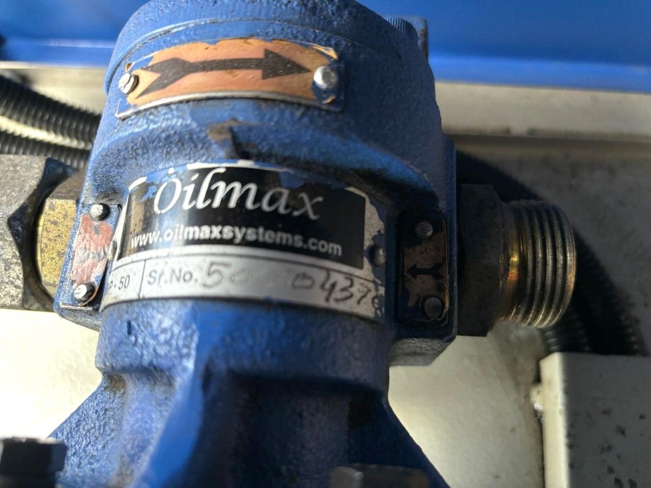 OILMAX CENTRIFUGAL OIL CLEANING SYSTEM OCS-1500PH SN 17071817 (14)