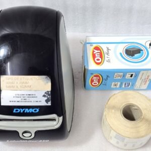 DYMO LABELWRITER 450 THERMAL LABEL WRITER PRINTER WITH AC ADAPTER 1750110