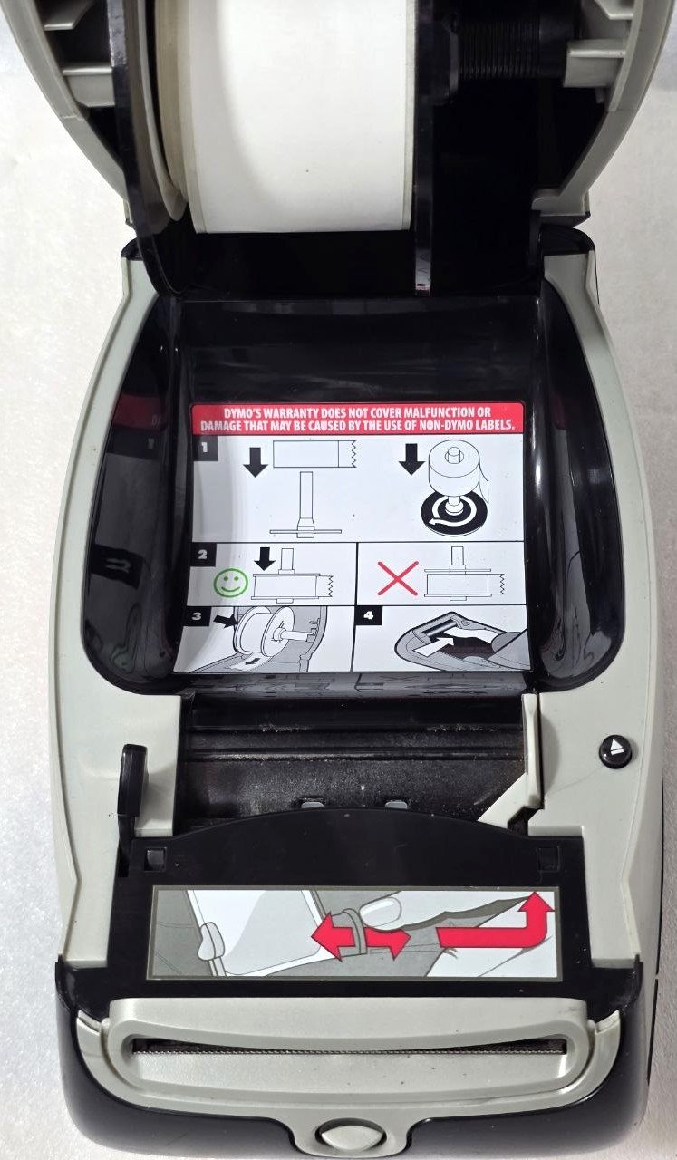 DYMO LABELWRITER 450 THERMAL LABEL WRITER PRINTER WITH AC ADAPTER 1750110 (4)